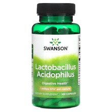 Swanson Lactobacillus acidophilus, 1 miljard CFU, 100 kapslit