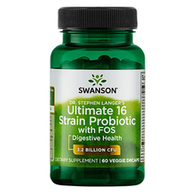 Swanson piimhappebakterid (Probiotikumid-16), 60 kapslit