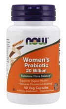 Now Foods probiootikum naistele, 20 miljardit CFU, 50 kapslit