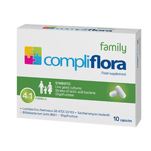 Compliflora Family+ probiootikumid, 10 kapslit