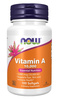 Now Foods A-vitamiin 10000 IU, 100 pehmekapslit