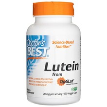 Doctor's Best OptiLut luteiin, 20 mg, 120 kapslit