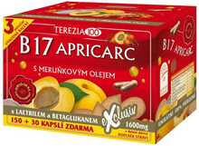 Terezia B17 Aprikarkas aprikoosiõliga, 180 kapslit