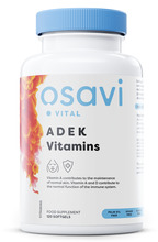 Osavi ADEK vitamiinid, 120 pehmekapslit