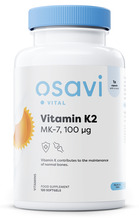 Osavi K2-vitamiin MK-7, 100 mcg, 120 pehmekapslit