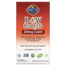 Garden of Life RAW CoQ10, 200 mg, 60 kapslit