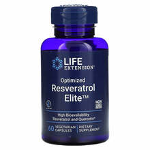 Life Extension Optimized Resveratrol, 60 kapslit