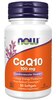 Now Foods CoQ10 100 mg, 50 kapslit