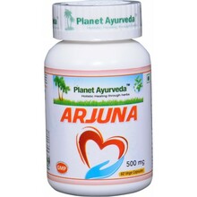 Planet Ayurveda Arjuna ökoloogiline, 60 kapslit