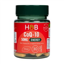 Holland & Barrett koensüüm Q10 50 mg, 30 tabletti