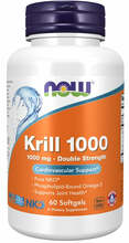 Now Foods krilliõli, 1000 mg, 60 kapslit