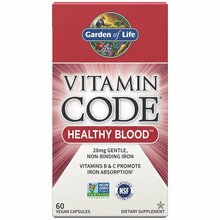 Garden of Life Vitamin Code Healthy Blood, 60 vegankapslit