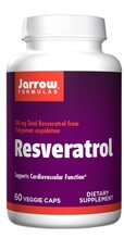 Jarrow Formulas resveratrool 100 mg, 60 kapslit