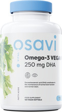 Osavi Omega-3 Vegan 250 mg DHA, 120 vegankapslit
