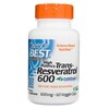 Doctor's Best trans-resveratrool 600 mg, 60 kapslit