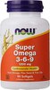 Now Foods Super Omega 3-6-9, 1200 mg, 90 kapslit