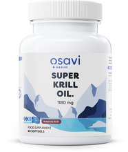 Super krilliõli, 1180 mg, 60 pehmet kapslit, Osavi