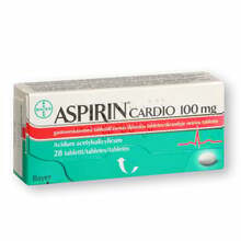 Aspirin Cardio 100 mg maohappekindlad tabletid, N28