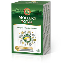 Mollers Total, 28 kapslit + 28 tabletti