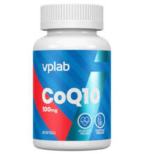 VPLAB NUTRITION CoQ10, 100 mg, 60 kapslit