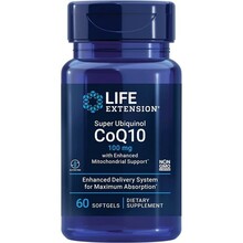 Life Extension Super Ubiquinol CoQ10 100 mg, 60 kapslit