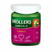Mollers toidulisand Omega-3 Cardio, 60 kaps.