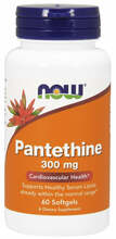 Now Foods Pantethine 300 mg, 60 pehmekapslit