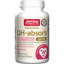 Jarrow Formulas ubikinool QH-absorb 200 mg, 30 kapslit