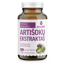 Ecosh artišoki ekstrakt, 60 kapslit