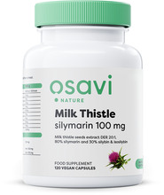 Osavi piimaohakas Silymarin 100 mg, 120 vegankapslit