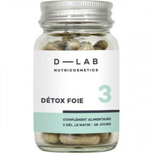 D-Lab Nutricosmetics Detox Foie, 56 kapslit