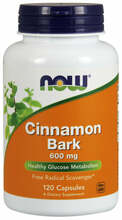 NOW Foods kaneelikoor, 600 mg, 120 kapslit