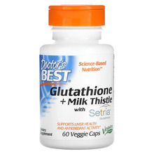 Glutatioon + piimaohakas, 60 kapslit