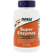 Now Foods Super Enzymes, 90 tabletti