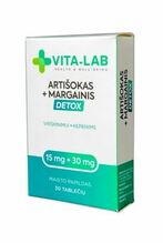 Vita-Lab artišokk + maarjaohakas Detox, N30
