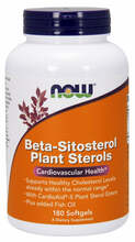 Now Foods beeta-sitosterooli taimsed steroolid, 180 kapslit
