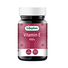 Lifeplan E-vitamiin 400 iu, 60 kapslit