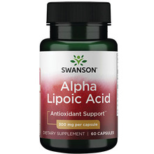 Swanson alfa-lipoehape 300 mg, 60 kapslit