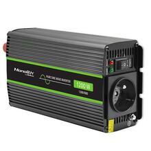 Pinge muundur Qoltec Monolith 12 V - 230 V, 600 W/1200 W, must