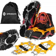 Jäänaelad Springos CS0071, 36-40, kollased, 2 tk