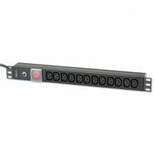 Pistikupesa liist Techly 19 1U, 12 pistikut