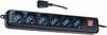 Techly IUPS-PCP-6V pikendusjuhe UPS-ile, 1,5 m, 6 pistikupesa, must