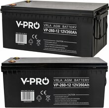 Akumulaator Volt Polska AGM VPRO 12V 260Ah, 6AKUAGM260