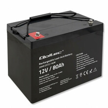 Qoltec 53075 AGM aku 12V 80Ah