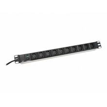 Pistikupesa riba Digitus DN-95404, 10 pistikut, 2500 W, 2 m