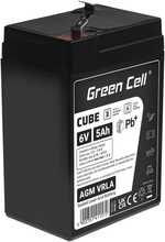 Aku Green Cell Cube AGM VRLA IP54 6V 5Ah
