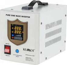 Katkematu toiteallikas KEMOT PROsinus-500 500VA, 300W, 12V/230VAC