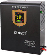 Avariitoiteallikas KEMOT PROsinus-800 800VA, 500W