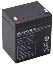 EUROPOWER EP seeria AGM aku 12V 5Ah