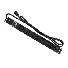 Toiteliist Qoltec 53999 10A PDU 8xIEC C13, 2m